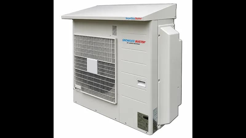 Щиты «Snow & Ice Buster» защищают тепловые насосы от зимних погодных условий