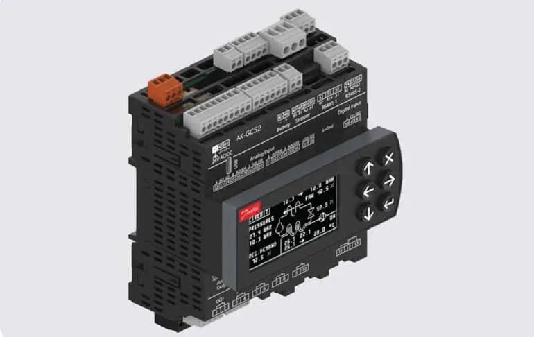 Контроллер AK-GC52 помогает оптимизировать системы с углекислым газом